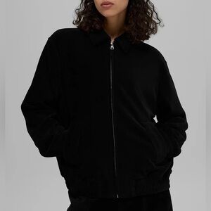 Micro Corduroy On Duty Jacket-Black